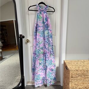 Lilly Pulitzer Everly Halter Maxi Dress